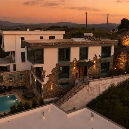 Turquoise With Jacuzzi And Private Pool Villa Milas